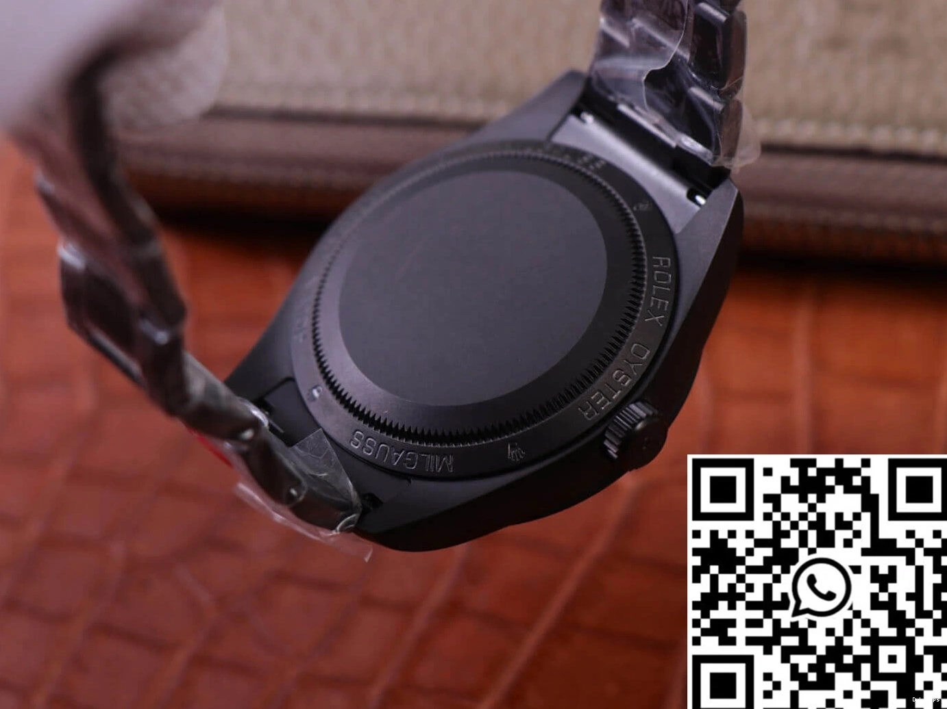 Label LNT01HS-001 JB Black case 116400 Factory Replica watch Rolex Base Noir Milgauss Design 0816